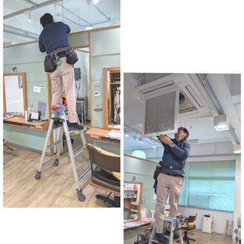 プロの手で整える、マグノリアの店内清掃