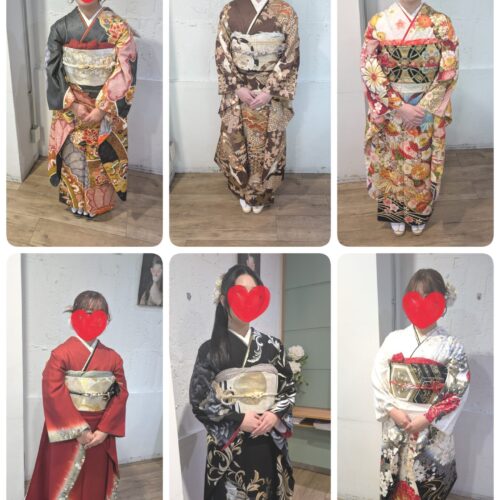 成人式のお支度をさせていただきました🌸