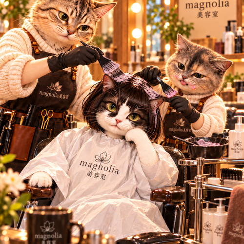 見えないところも丁寧に😊マグノリアのカラー剤へのこだわり